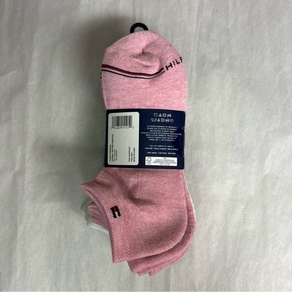 New Tommy Hilfiger Socks Women’s 6 Pair Multicolor Cushion No Show Activewear - Picture 4 of 14